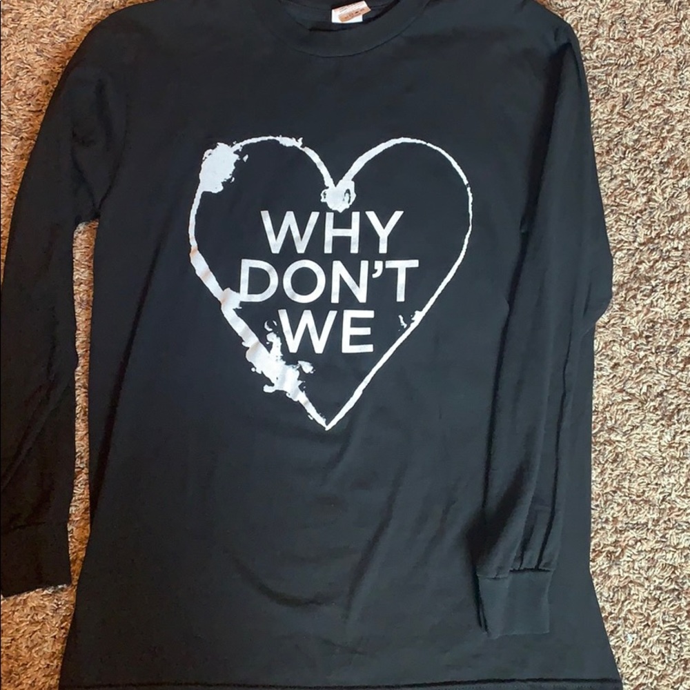 Long sleeve why don’t we merchandise